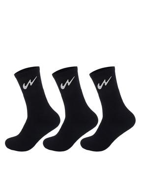 pack of 3 calf-length socks