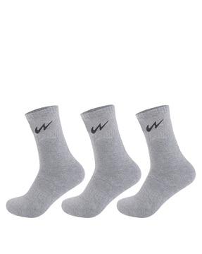 pack of 3 calf-length socks