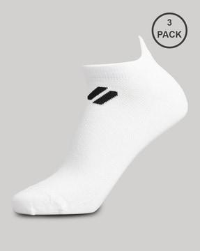 pack of 3 coolmax ankle-length socks