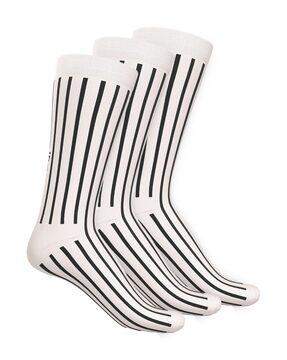 pack of 3 men striped everyday socks