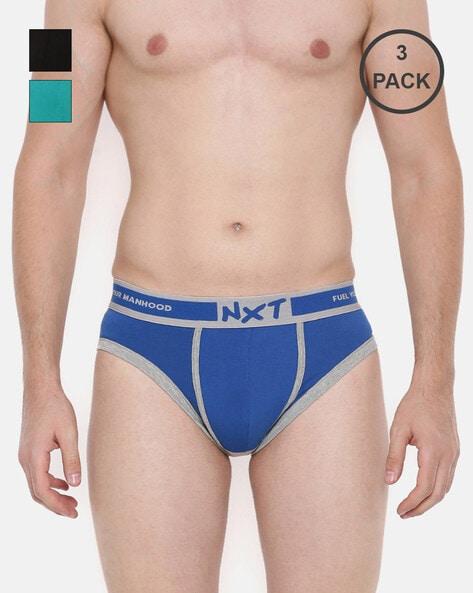 pack of 3 solid briefs