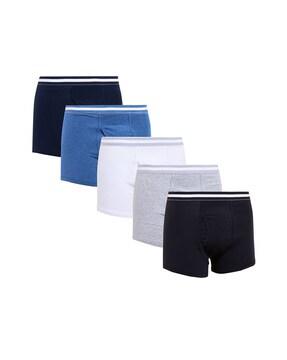 pack of 5 cotton trunks