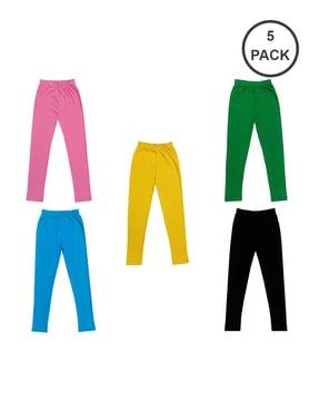 pack of 5 full-length leggings