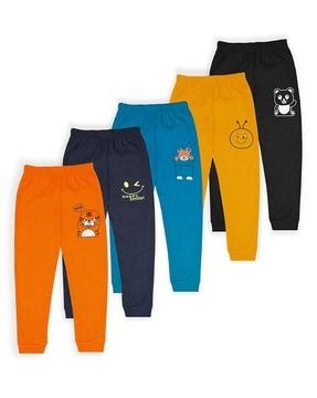 pack of 5 joggers with graphic print