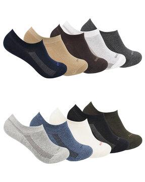 pack of 10 no-show socks