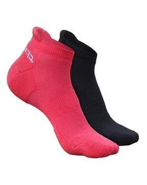 pack of 2  ankle-length socks