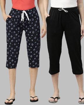 pack of 2  relaxed fit capris
