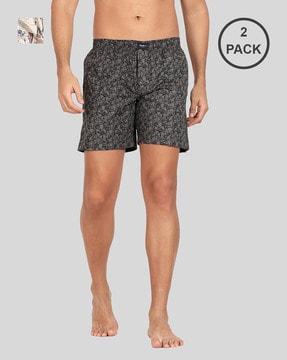 pack of 2 abstract boxers