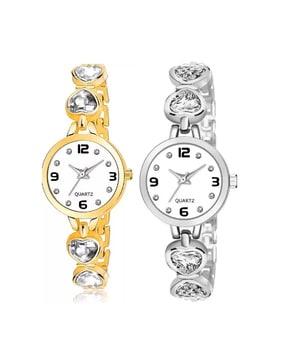 pack of 2 analogue watch