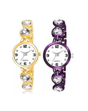 pack of 2 analogue watch