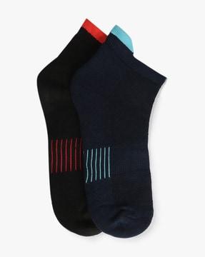 pack of 2 ankle-length everyday socks