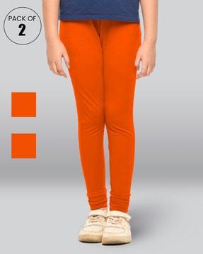 pack of 2 ankle-length leggings