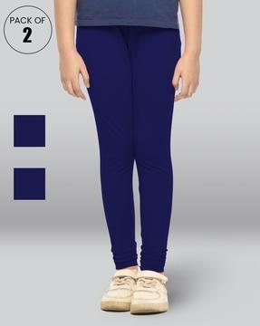 pack of 2 ankle-length leggings