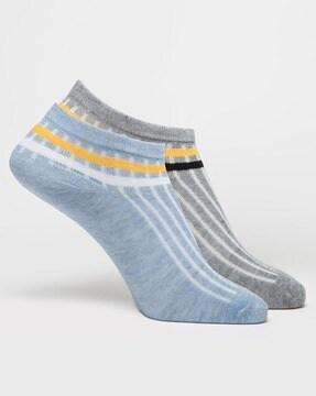 pack of 2 ankle-length socks