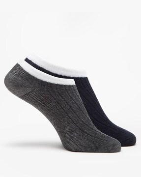 pack of 2 ankle-length socks