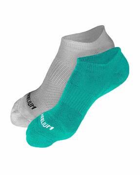 pack of 2 ankle-length socks