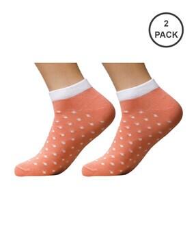 pack of 2 ankle length socks