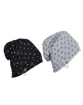 pack of 2 beanie