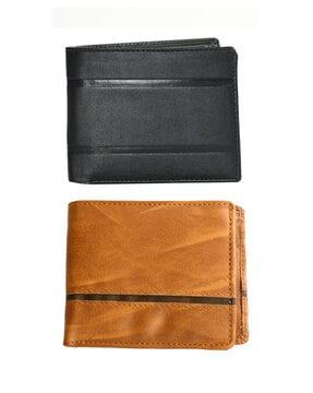 pack of 2 bi-fold wallets