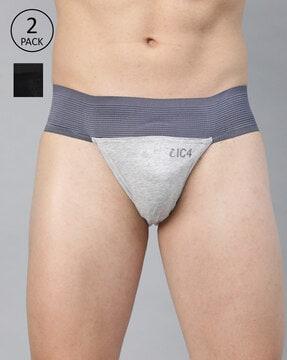 pack of 2 briefs with gym supporter