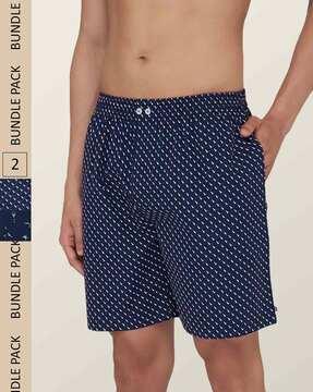 pack of 2 checks boxers