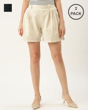 pack of 2 city shorts with insert pockets