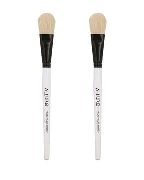 pack of 2 classic face pack makeup brushes