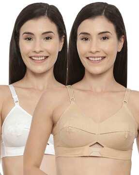 pack of 2 cotton bras