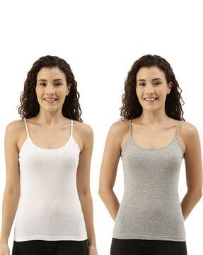 pack of 2 cotton camisole