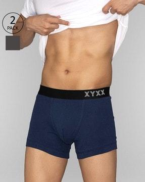 pack of 2 cotton trunks