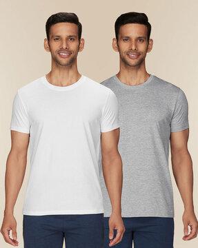 pack of 2 crew-neck cotton t-shirts