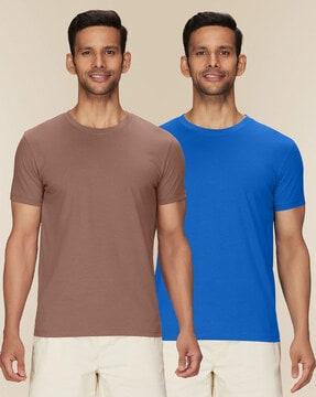 pack of 2 crew-neck cotton t-shirts