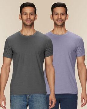 pack of 2 crew-neck cotton t-shirts