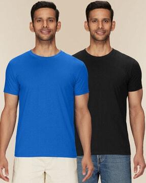 pack of 2 crew-neck cotton t-shirts