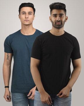 pack of 2 crew-neck t-shirt with short sleeves