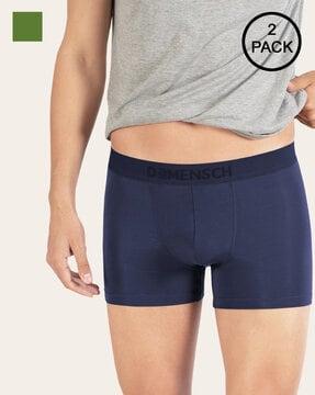 pack of 2 elasticated trunks