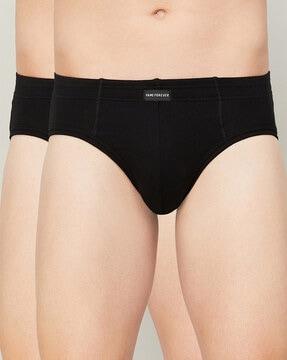 pack of 2 elasticated waist briefs