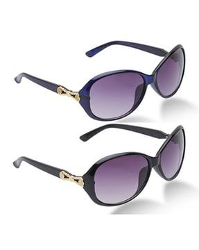 pack of 2 gradient lens sunglasses