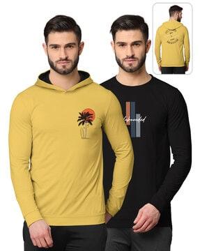 pack of 2 graphic print sweatshirts