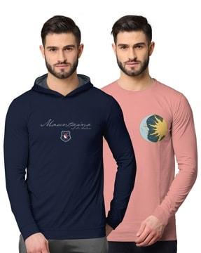 pack of 2 graphic print sweatshirts