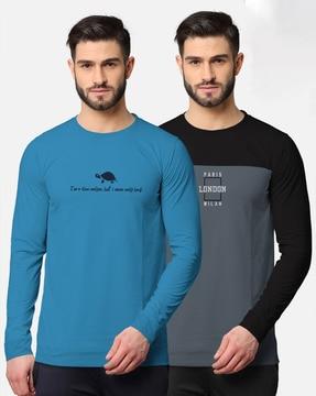 pack of 2 graphic print t-shirt
