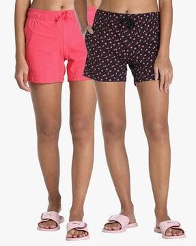 pack of 2 graphic shorts