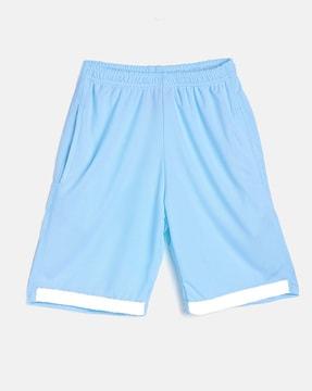 pack of 2 high-rise flat front bermudas