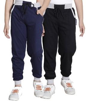 pack of 2 high-rise joggers with elasticated drawstring waist