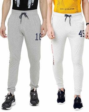 pack of 2 joggers with waistband drawstring