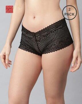 pack of 2 lace briefs