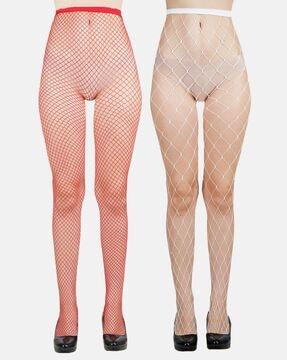 pack of 2 lace stockings