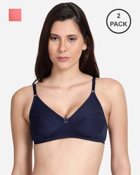 pack of 2 lightly-padded t-shirt bras