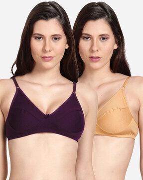 pack of 2 lightly-padded t-shirt bras