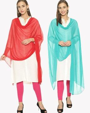 pack of 2 lightweight dupattas